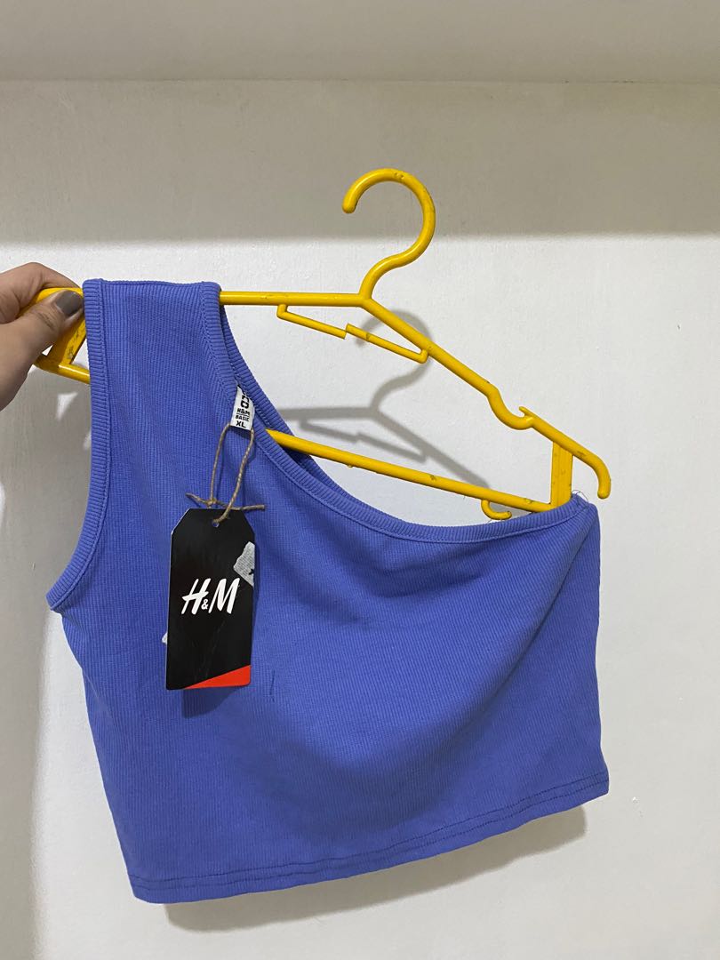 H and m one shoulder top hot sale