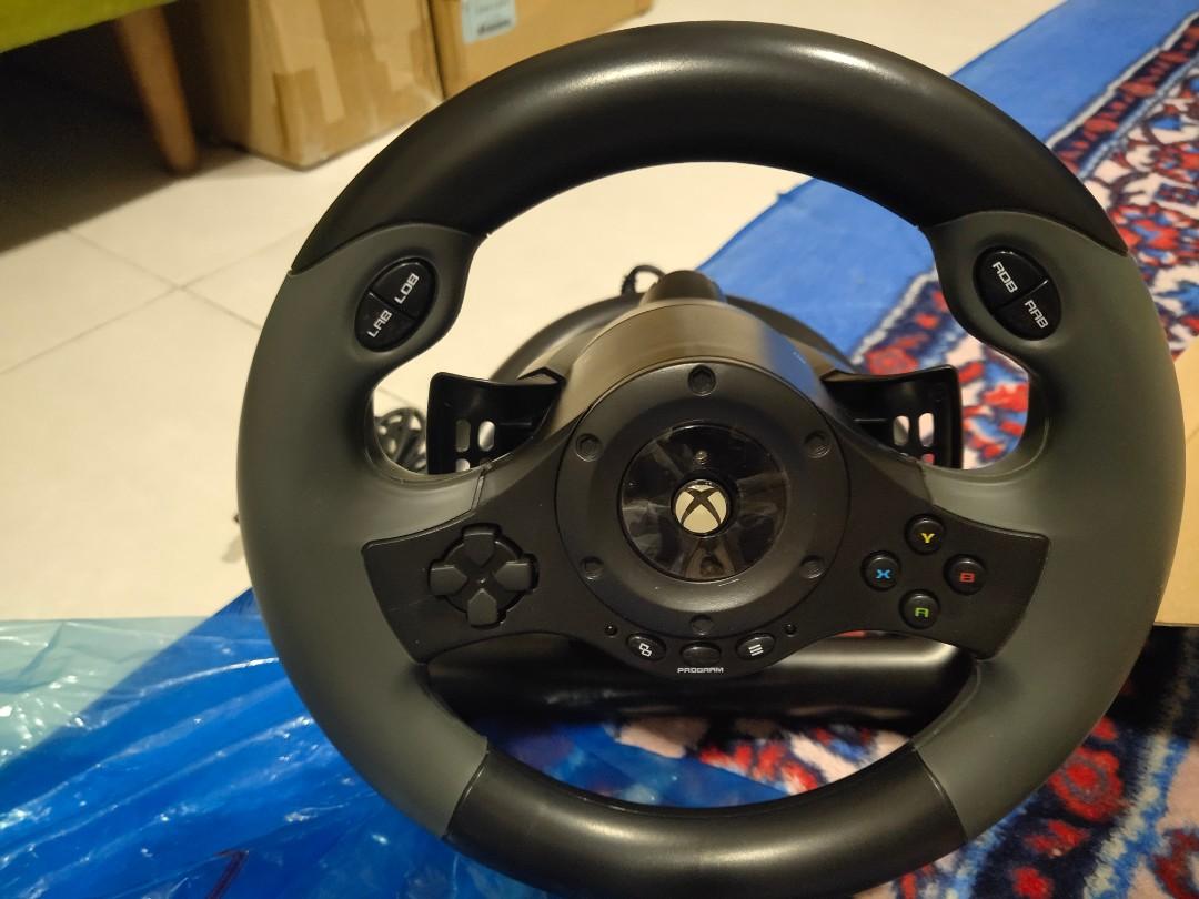 Hori Xbox one steering wheel controller, Video Gaming, Gaming