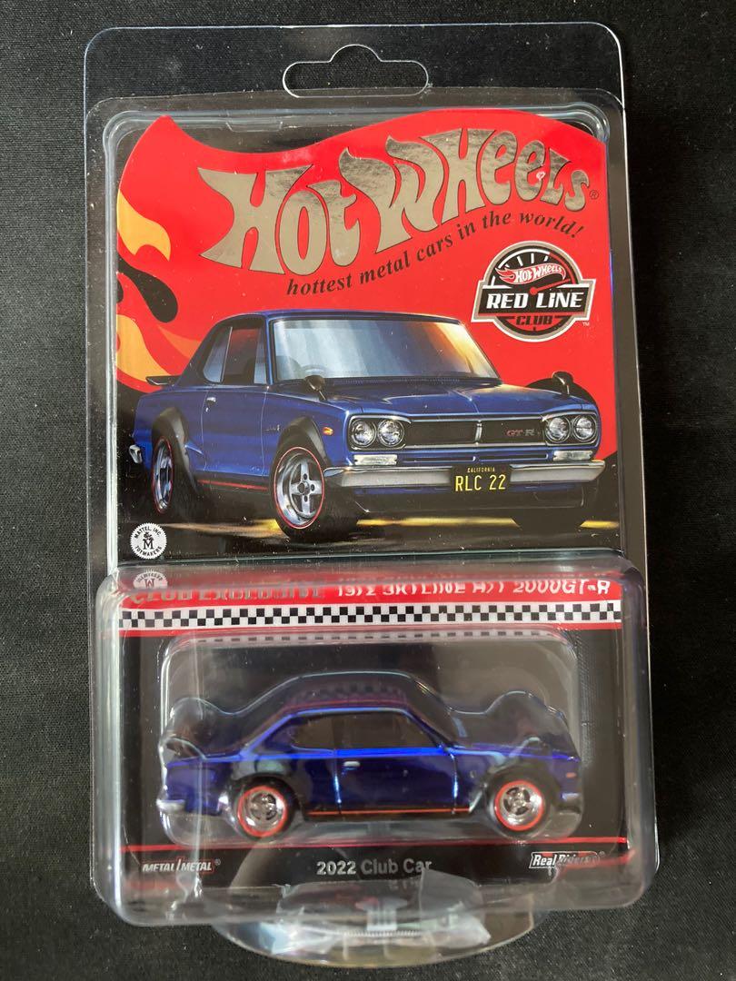 HotWheels RLC 2022 Club Exclusive 1972 SKYLINE H/T 2000GT-R