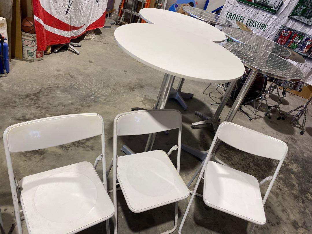 Standard IKEA folding chairs, Furniture & Home Living, Furniture