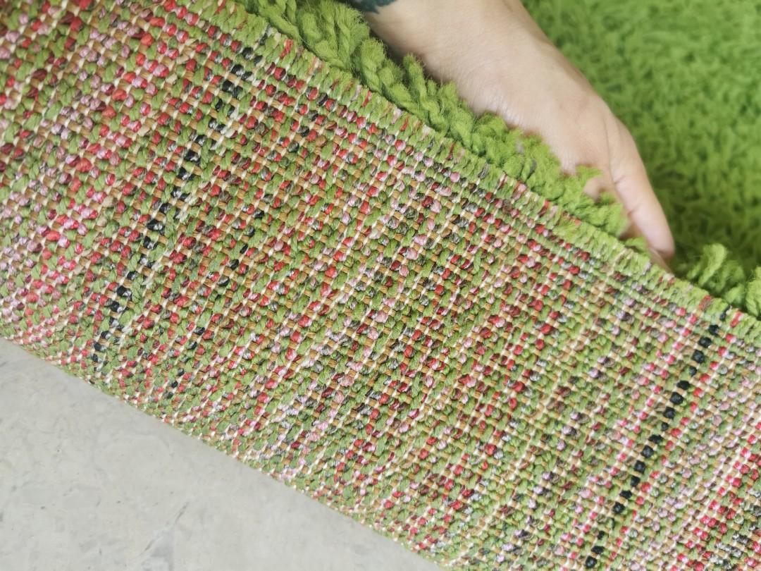 IKEA green carpet, Furniture & Home Living, Home Decor, Carpets, Mats & Flooring on Carousell