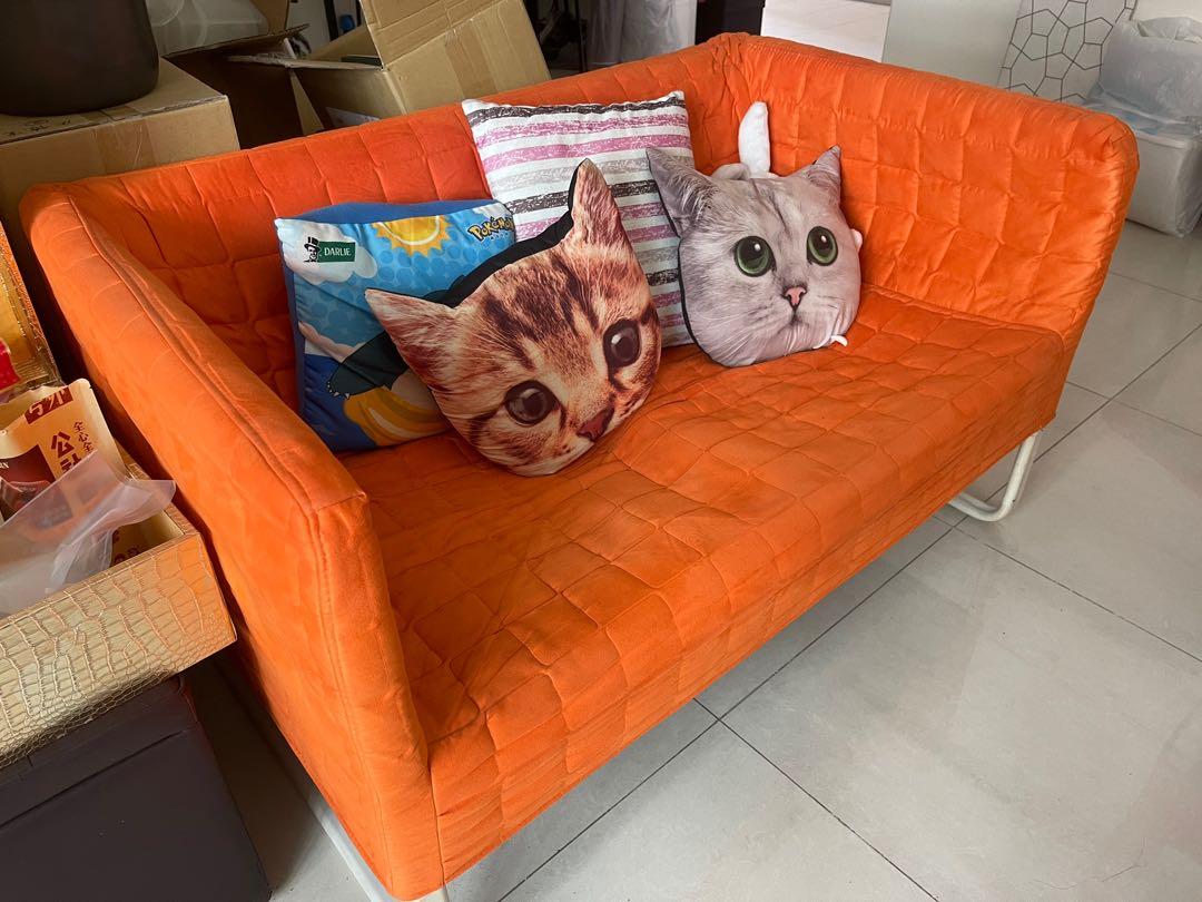 Ikea sofa shop bed metal frame