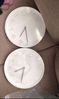 Ikea White Wall Clock