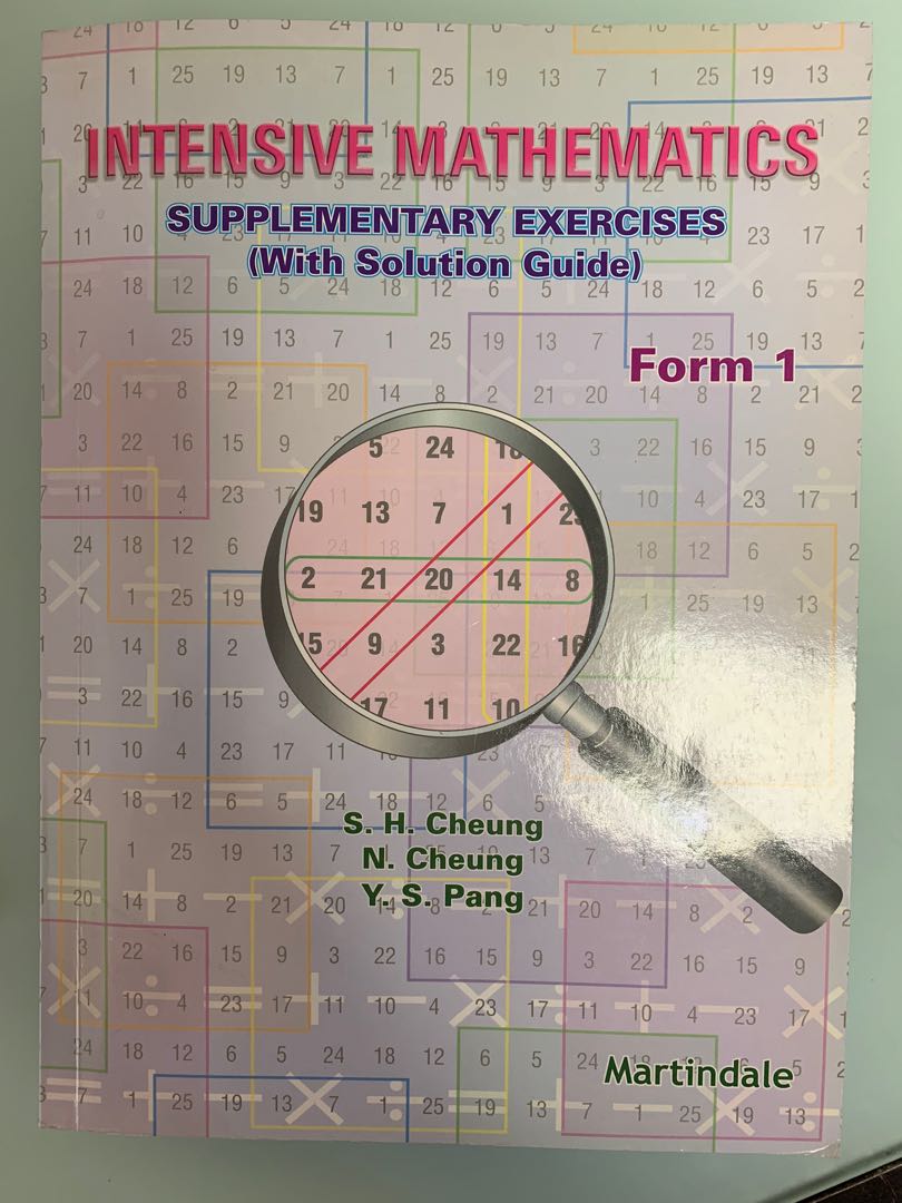 Intensive Mathematics Supplementary Exercise (form 1), 興趣及遊戲, 書本 & 文具 ...