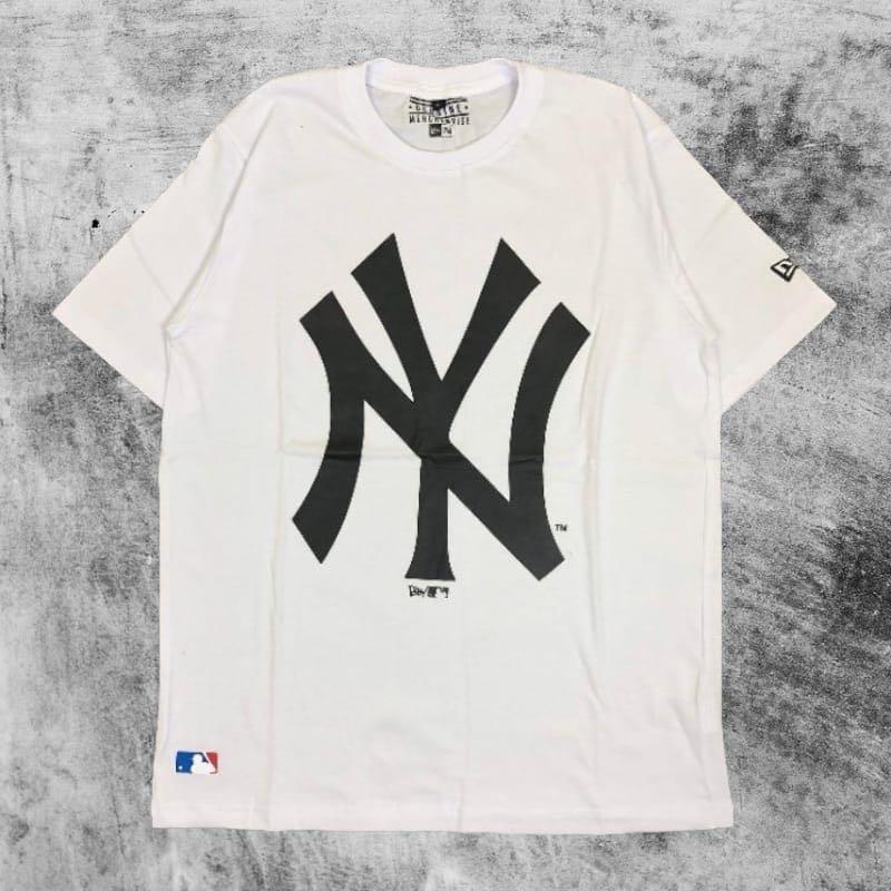 Kaos New York Yankees Original, Fesyen Pria, Pakaian , Atasan di Carousell