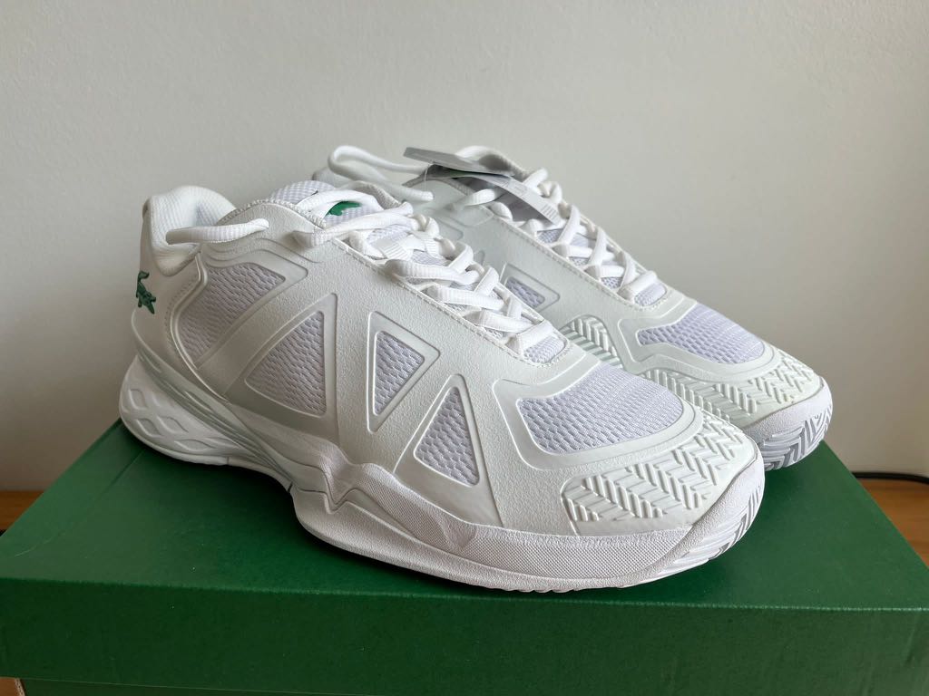 lacoste grey mens shoes