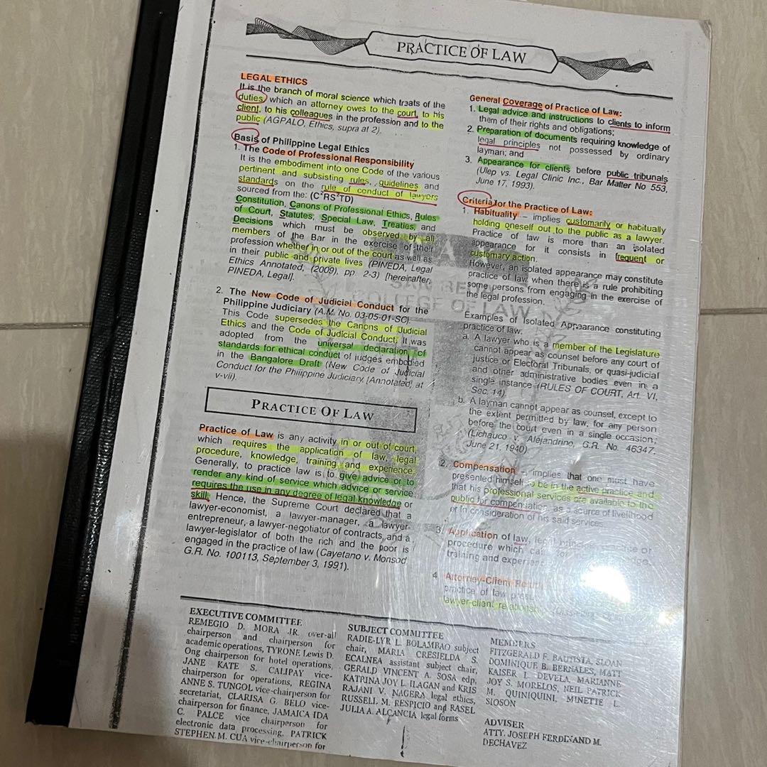 Law books & memory aid (Category: Textbooks) located in Quezon City. Submitted by selling.thingzzz (Listing ID 1175704575, Image 1). Description: Insurance law memaid - 50 CivPro 2013 (POGI notes) - 100 Labor Standards (2016) - 100 Agrarian reform book - 100 Intellectual property rights book - 150 Income tax memaid - 100 Partnership memaid - 100 Public International Law memaid- 100 Oblicon book - 150 Remedial law memaid (2017) - 150 Concept of In