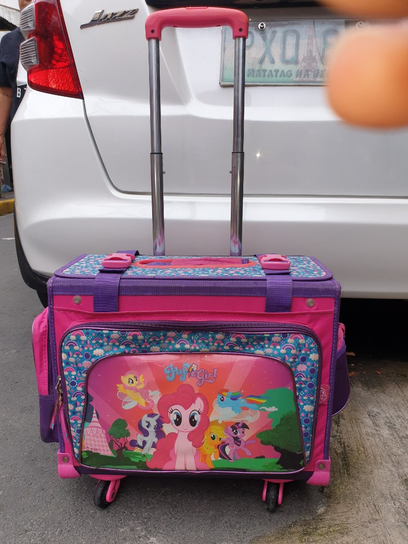 My little new arrivals pony trolley bag