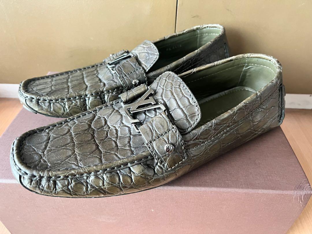 Louis Vuitton, Shoes, Louis Vuitton Crocodile Montecarlo Moccasin