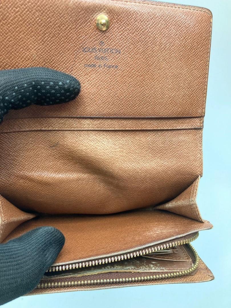 Louis Vuitton Wallet Tear Repair — SoleHeeled