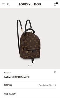 Louis vuitton palm springs hotsell backpack mini dupe amazon