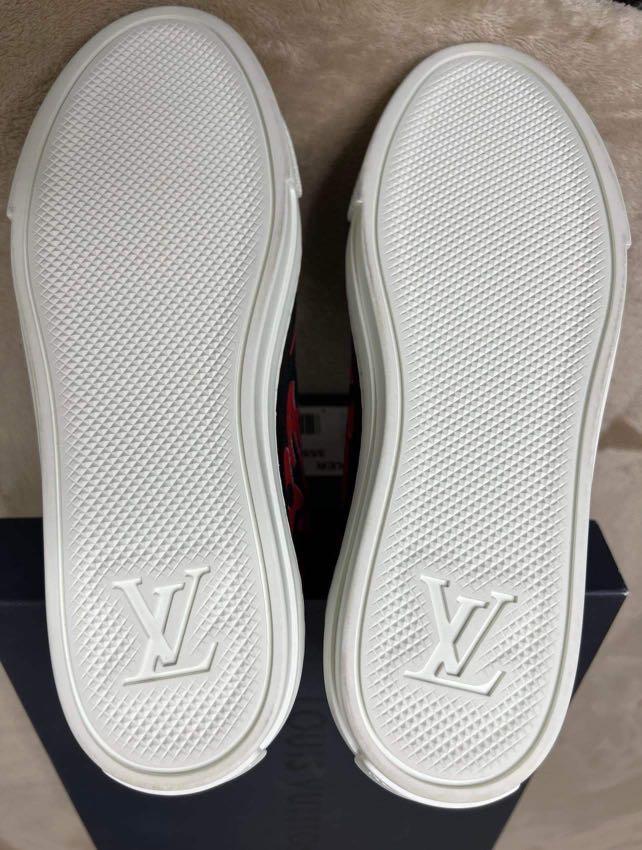 🌴 on X: Sandara's kicks 👟 #SandaraPark is wearing a Louis Vuitton  Stellar Open Back sneakers ($1,130