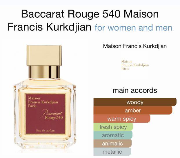 Maison Francis Kurkdjian Baccarat Rouge 540 35ml, 美容＆化妝品