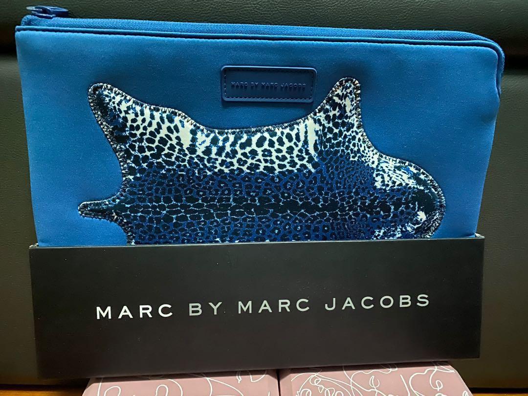 Authentic Marc Jacob Blue 13 inch Laptop Bag 13inch Clutch Bag File Hand Held Bag Women s Fashion Bags Wallets Clutches on Carousell