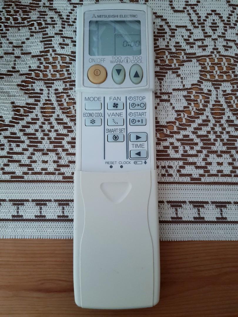 Mitsubishi Aircon Remote Control (Original), TV & Home Appliances, Air