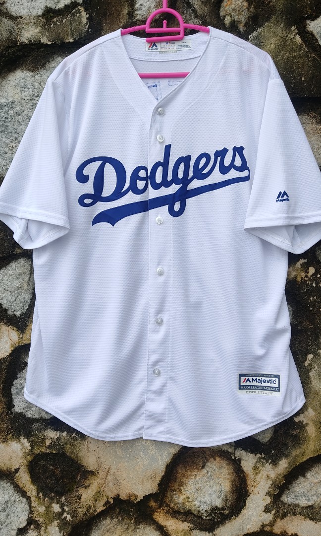 MLB, Shirts & Tops, La Dodgers Kobe Bryant Gray Baseball Jersey