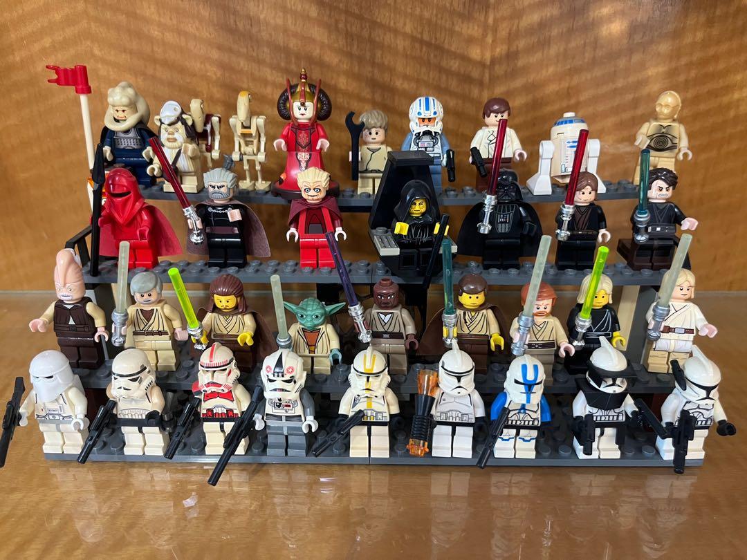 MOC) Lego 星球大戰Star Wars 人仔絕地西斯白兵帝國兵1-6集角色共35隻not collectible minifigures ,  興趣及遊戲, 玩具& 遊戲類- Carousell