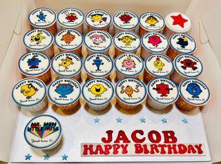 Mr Men / Little Miss cupcakes