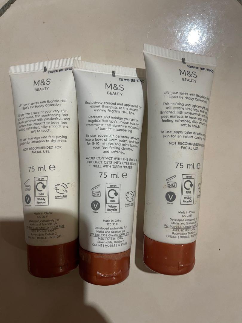 M&S foot cream set, Beauty & Personal Care, Hands & Nails on Carousell
