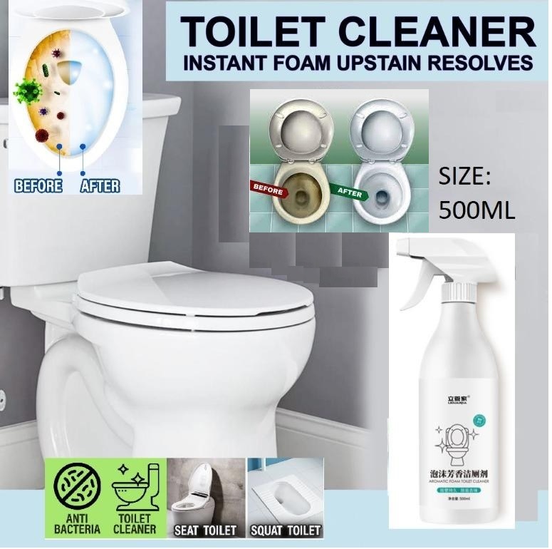 Multifunctional Bathroom Aroma Foam Toilet cleaner spray household ...