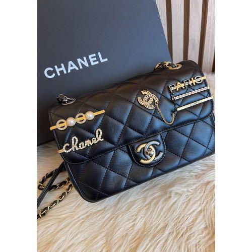 Chanel Mini Messenger Bag, Luxury, Bags & Wallets on Carousell