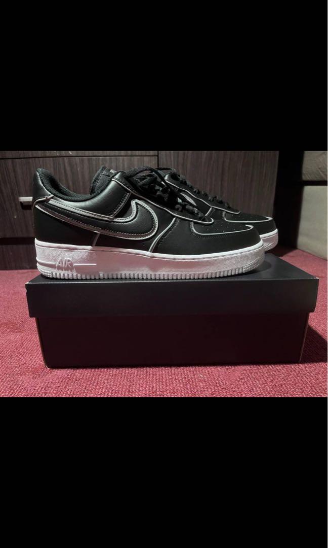 Nike air force new arrivals 1 black reflective
