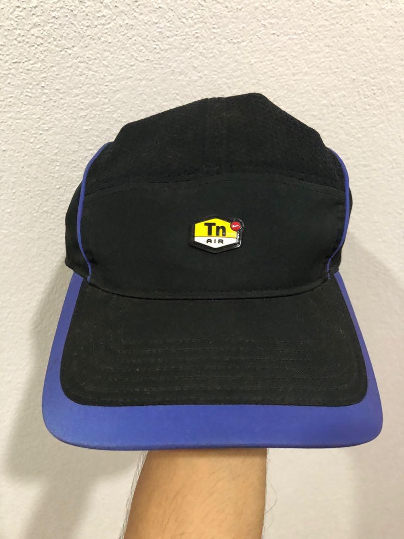 Nike tuned tn aw84 dri fit 5 panel cap strapback swoosh jdi Men s