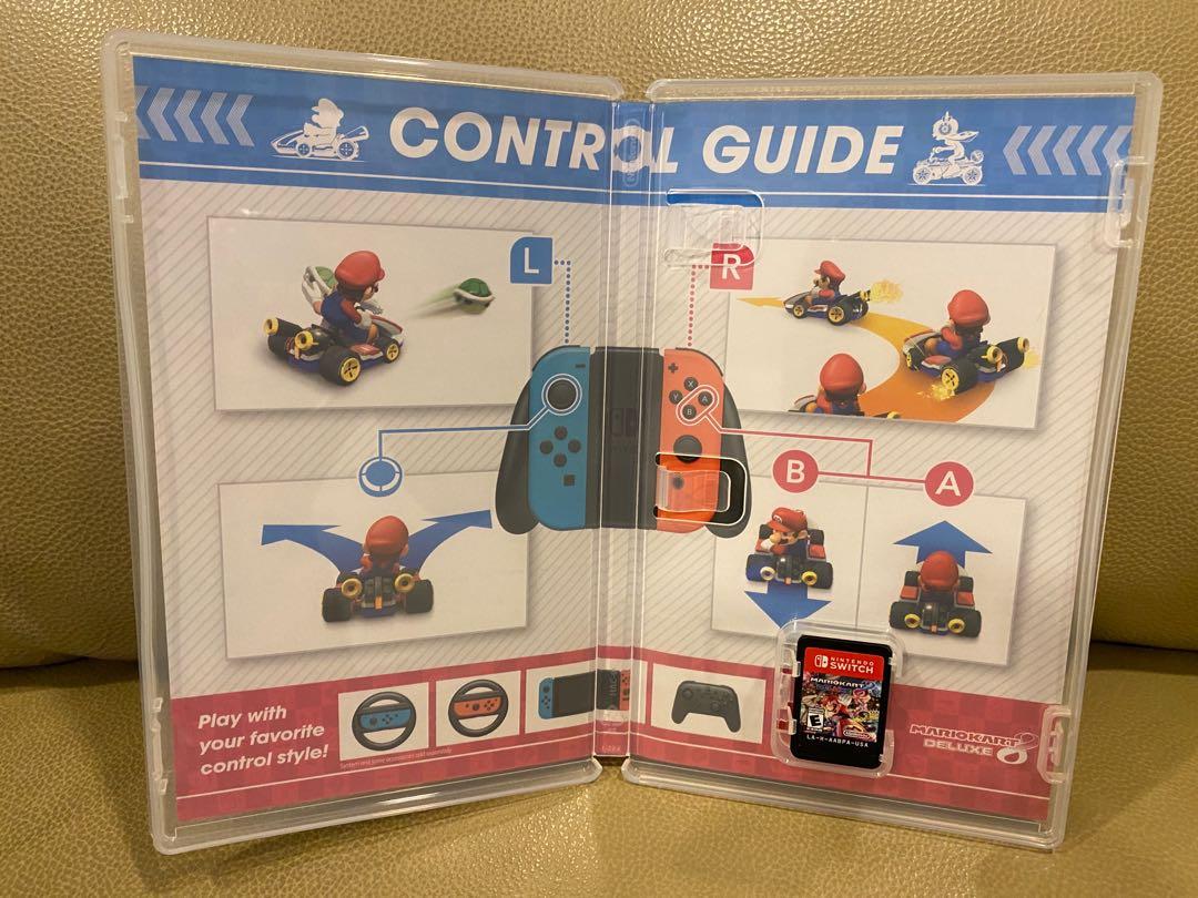 Nintendo Switch Game Mario Kart 8 Deluxe, Video Gaming, Video Games