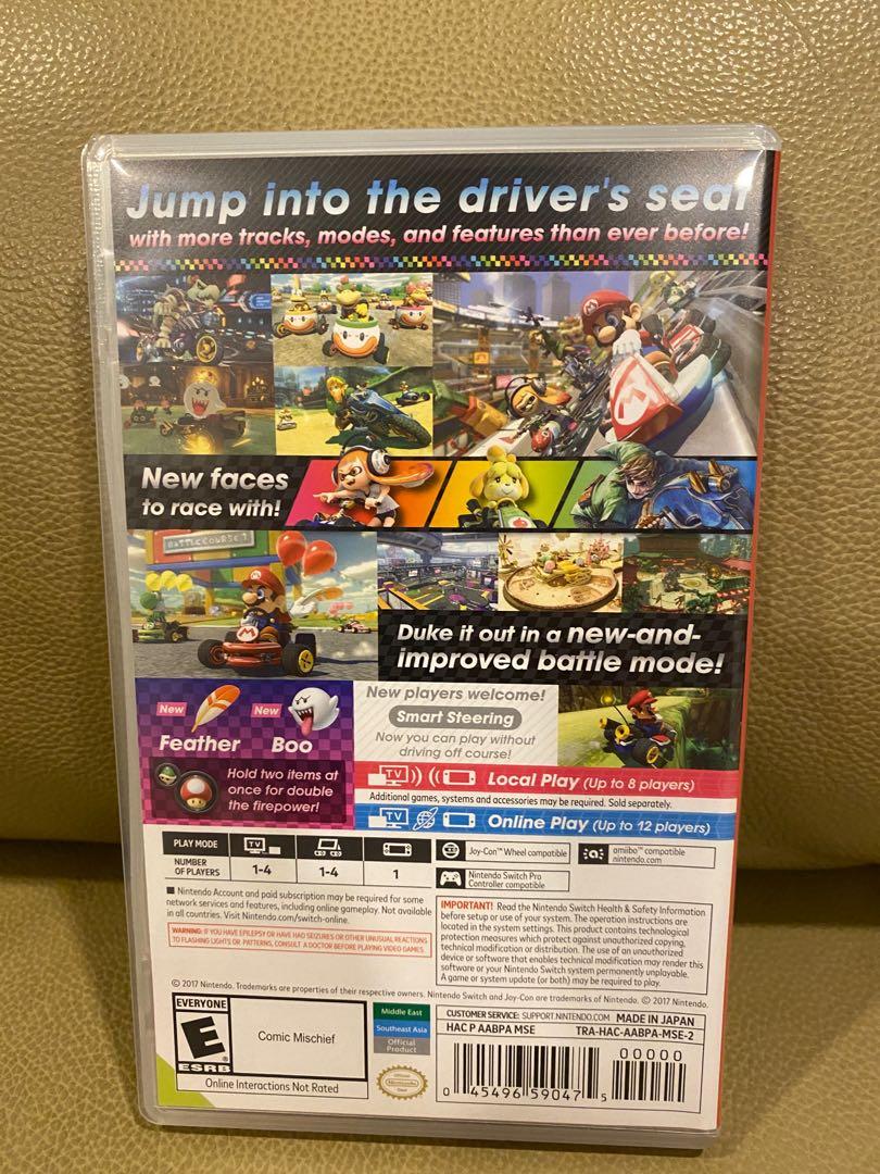 Nintendo Switch Game Mario Kart 8 Deluxe, Video Gaming, Video Games