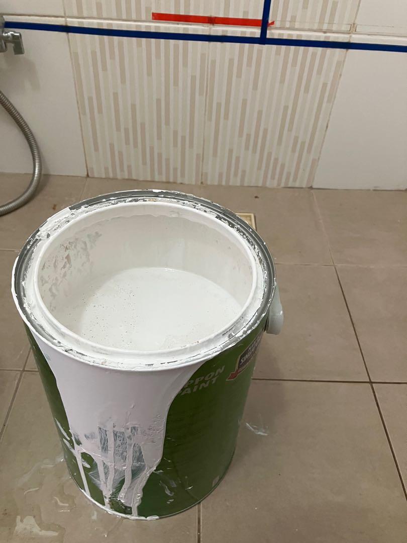 Nippon paints (simply white), Furniture & Home Living, Home Improvement