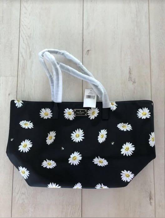 Kate Spade Margareta Blake Avenue Falling Daisy Tote Bag WKRU4344