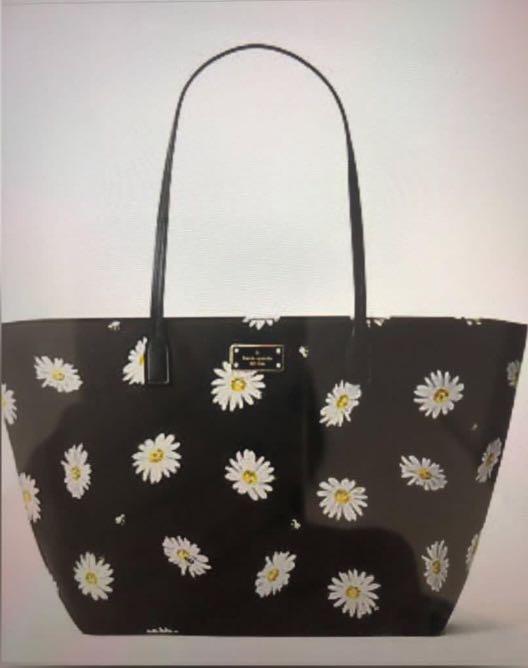 Kate Spade Margareta Blake Avenue Falling Daisy Tote Bag WKRU4344