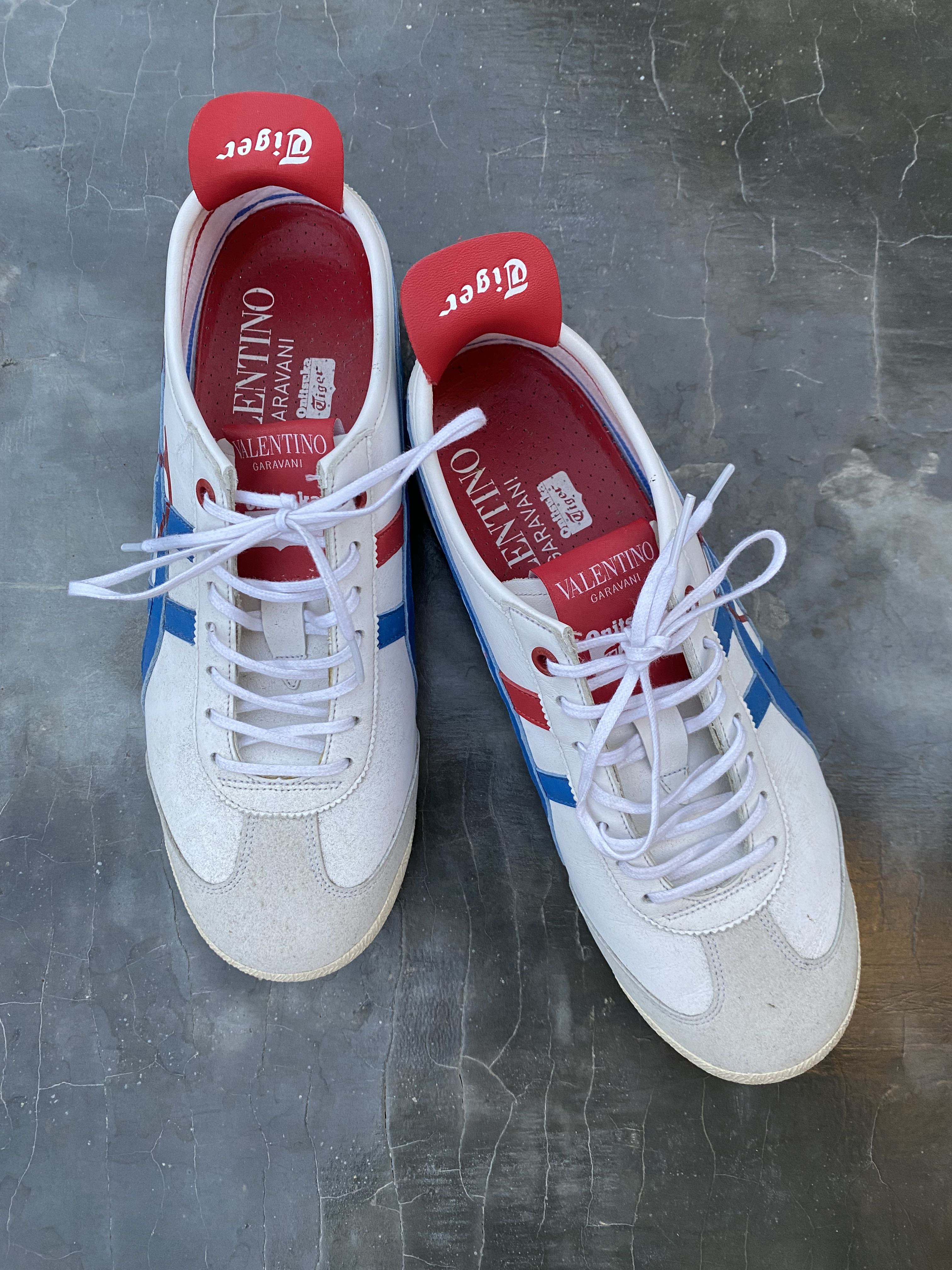 Onitsuka Tiger X Valentino Garavani Fesyen Wanita Sepatu di