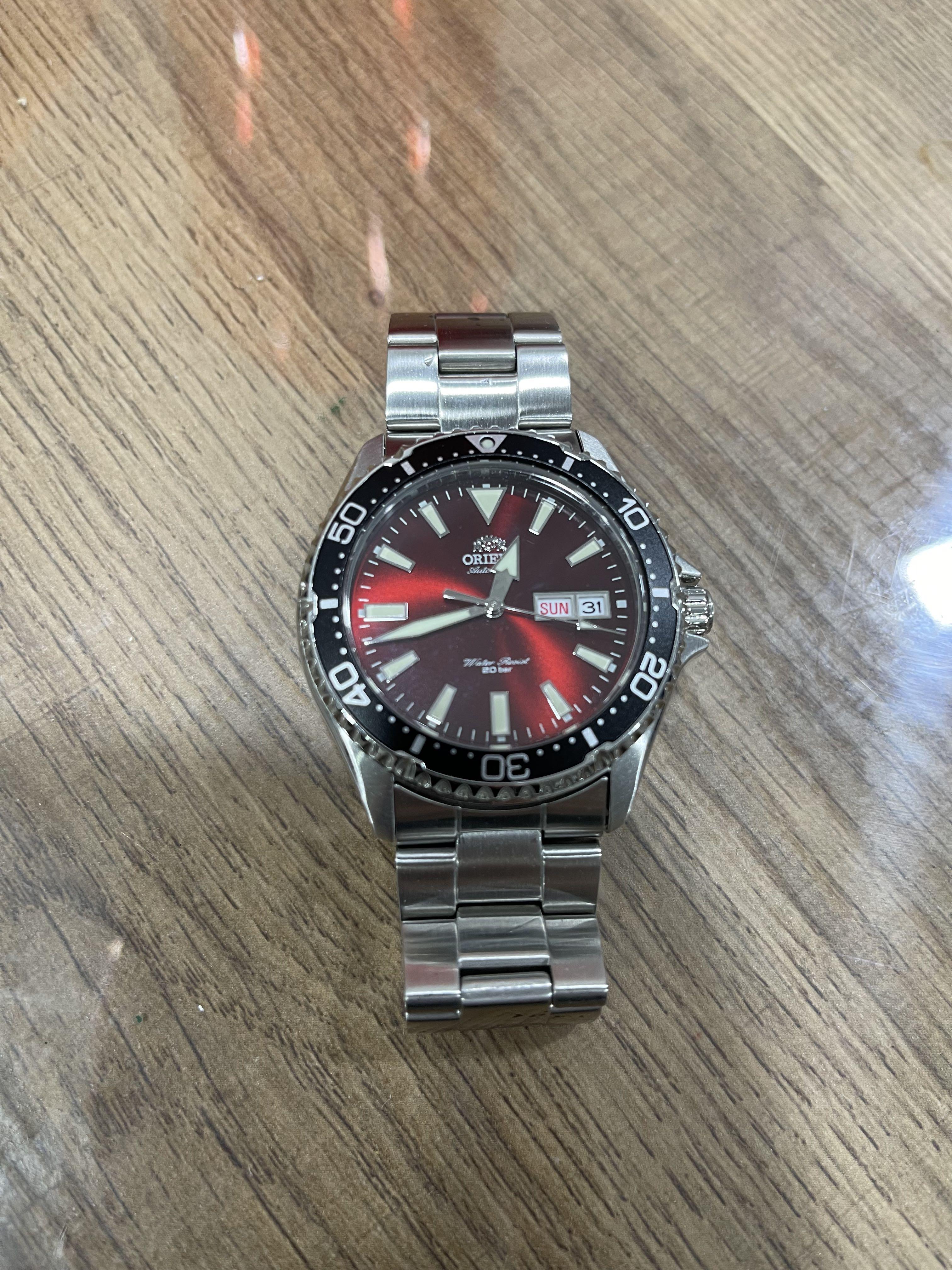 Orient sales kamasu burgundy