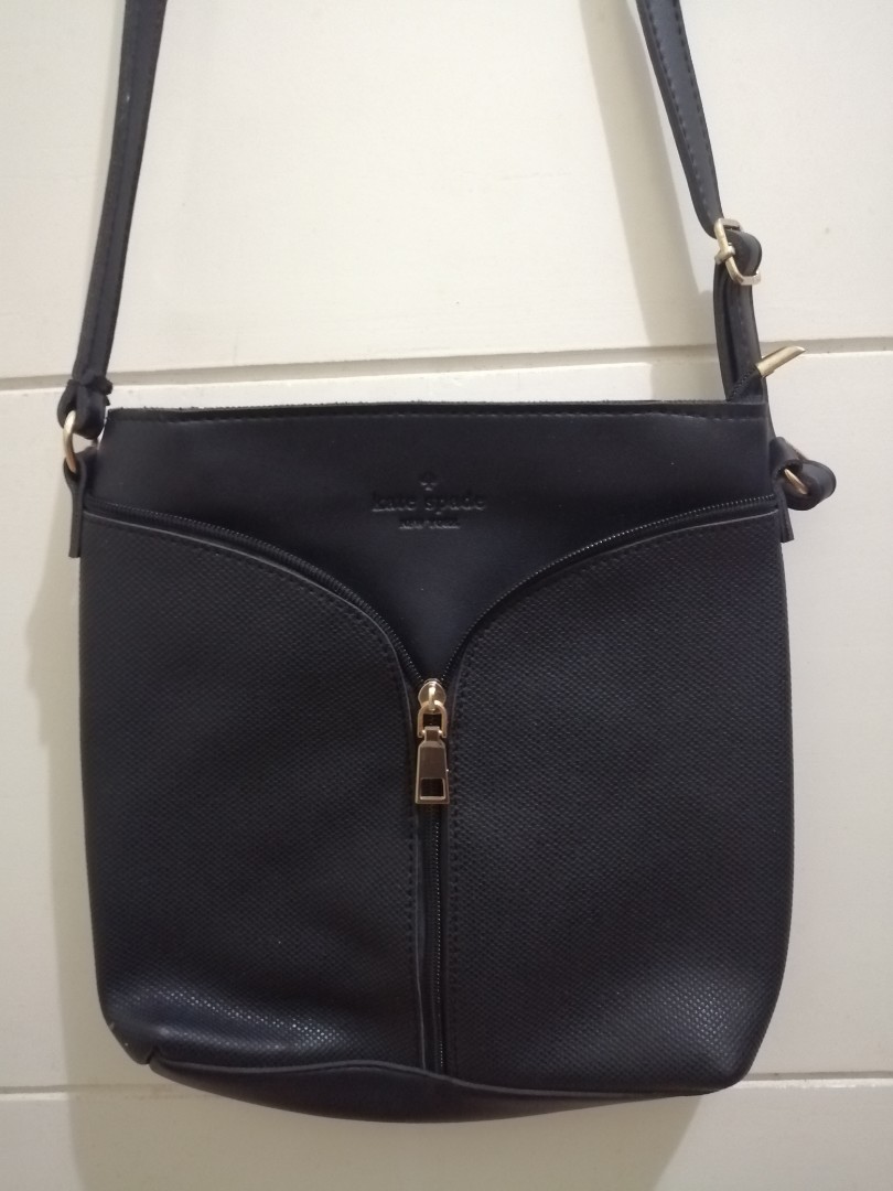 ORIGINAL KATE OF SPADE SLING BAG BLACK, Women's Fashion, Bags & Wallets, Crossbody Bags on