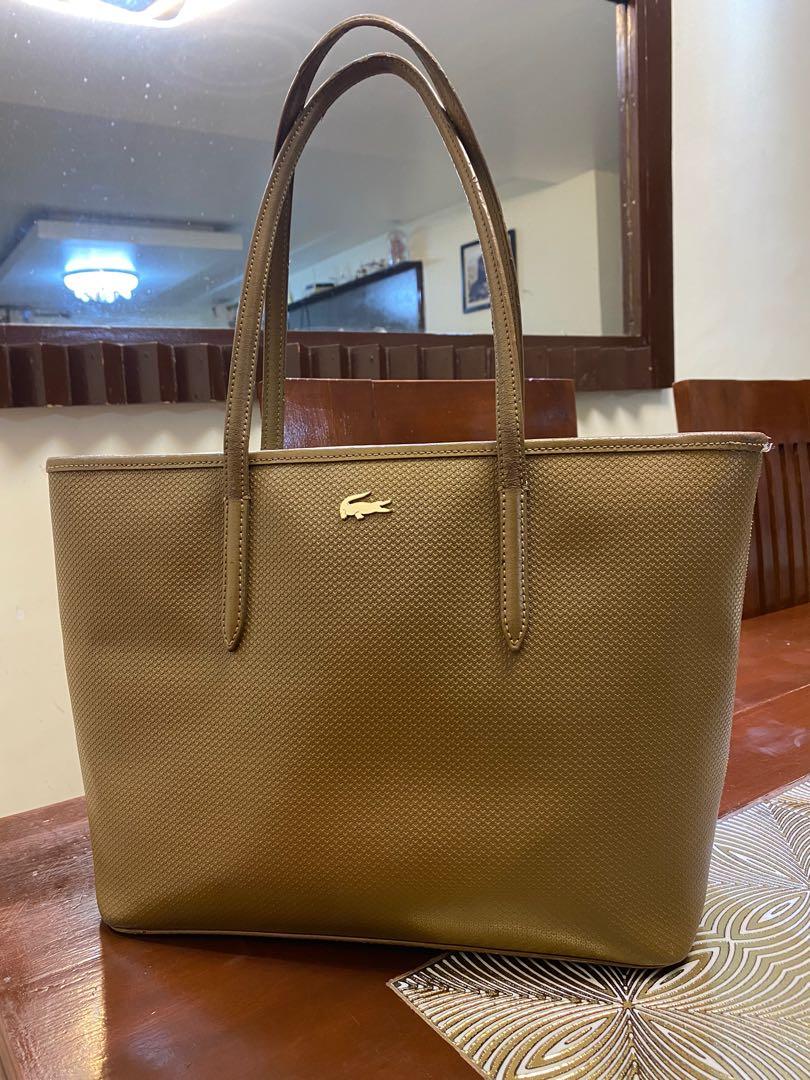 Hassy Situation helvede ORIGINAL LACOSTE TOTE BAG, Luxury, Bags & Wallets on Carousell