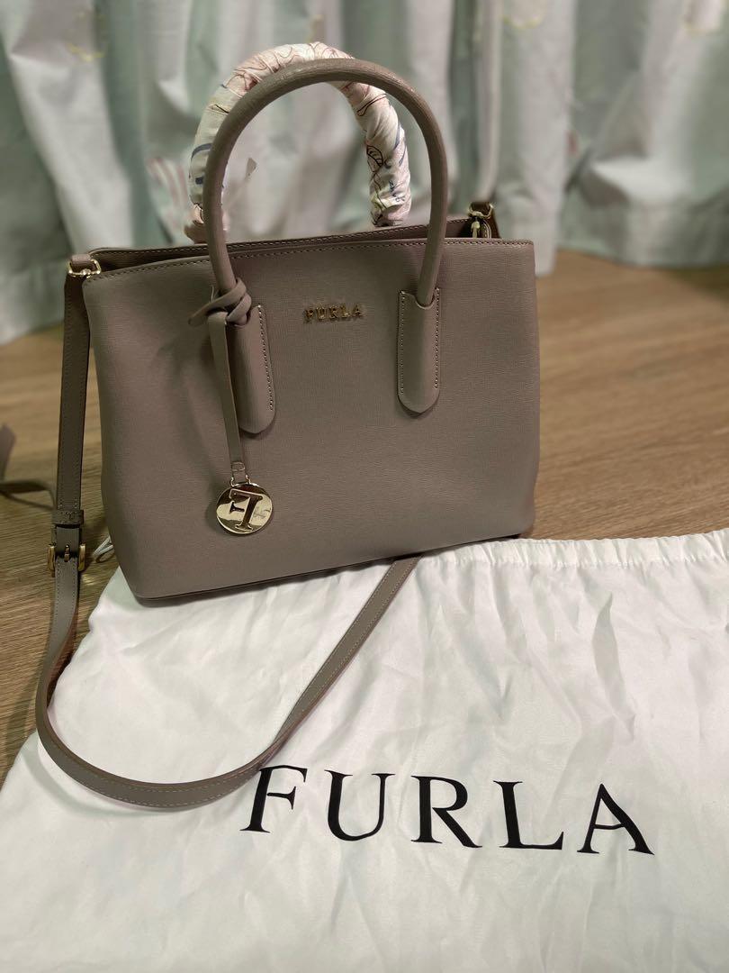 Original price SGD450 Furla Tessa Gray