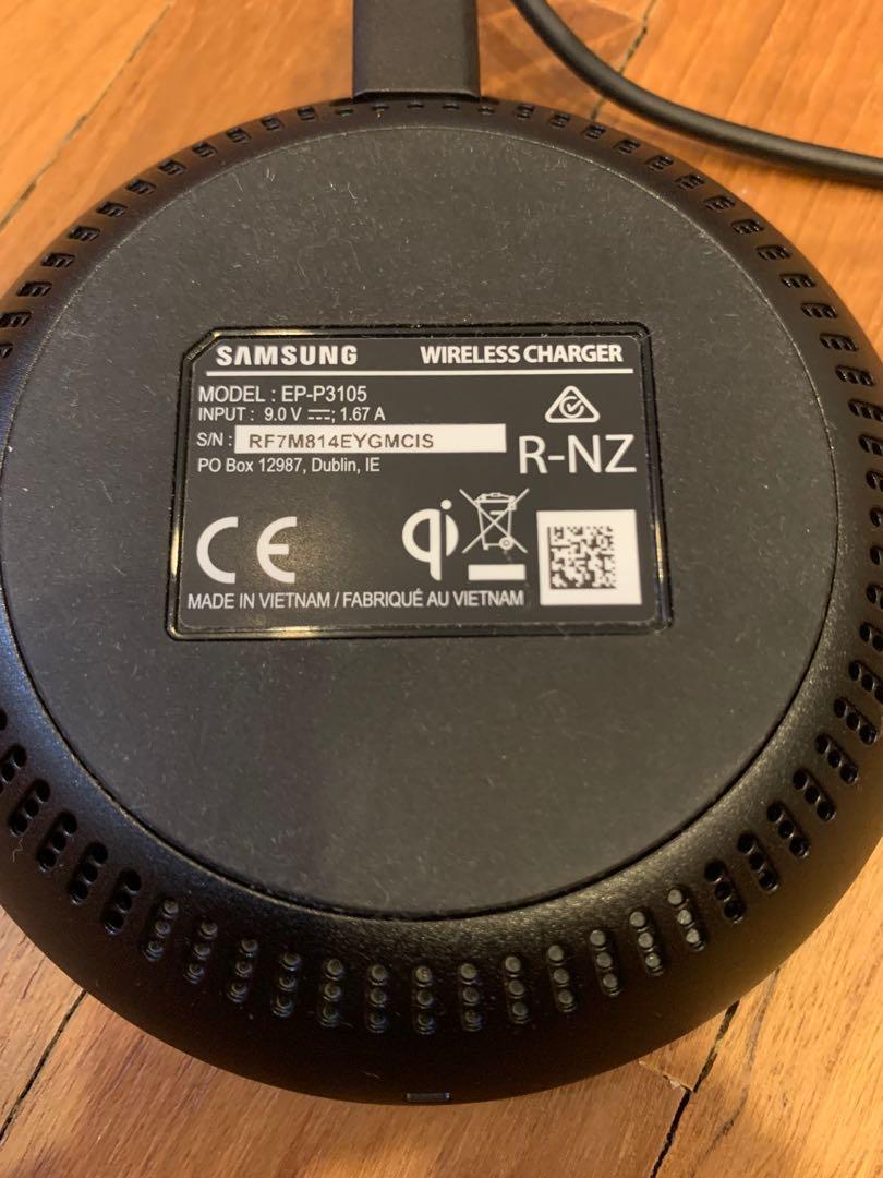 Original Samsung wireless charger EP- P3105, Mobile Phones & Gadgets ...