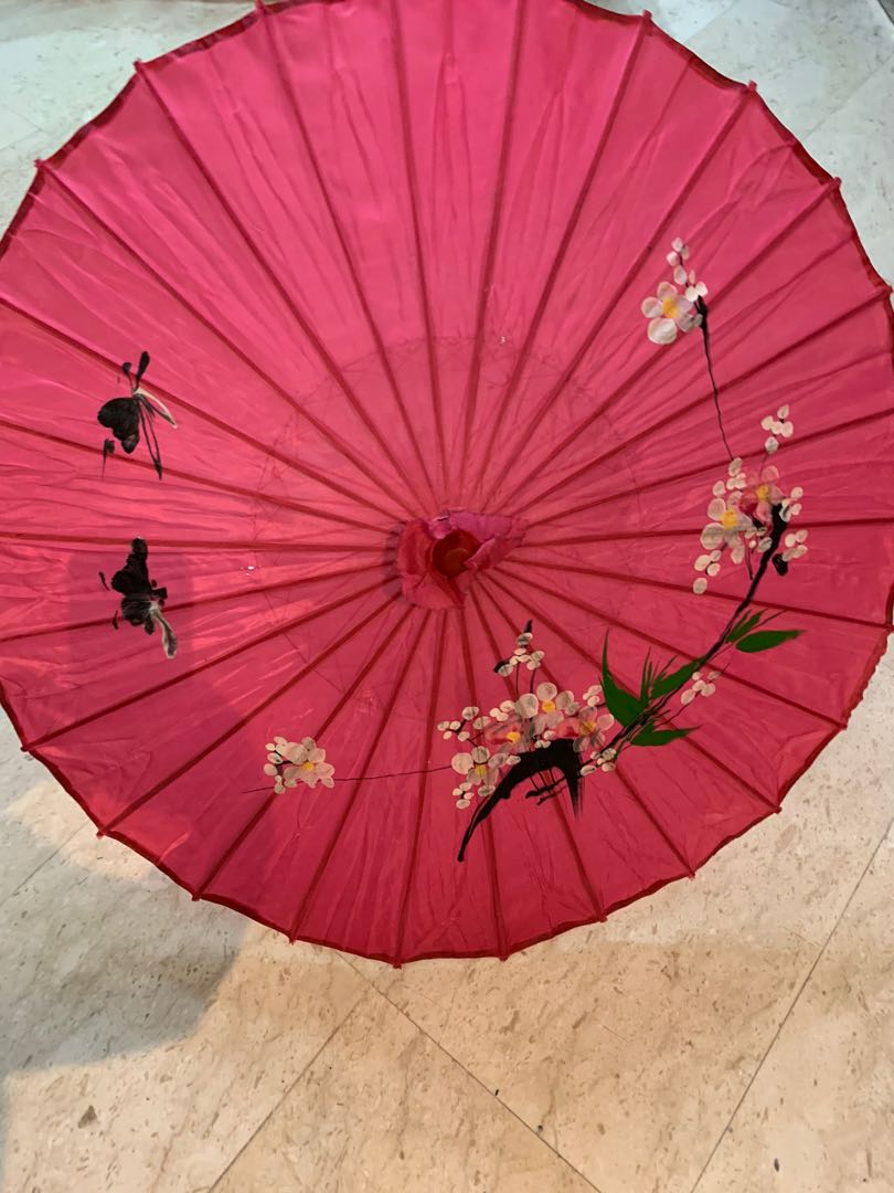 Parasol umbrella traditional, Hobbies & Toys, Travel, Umbrellas on