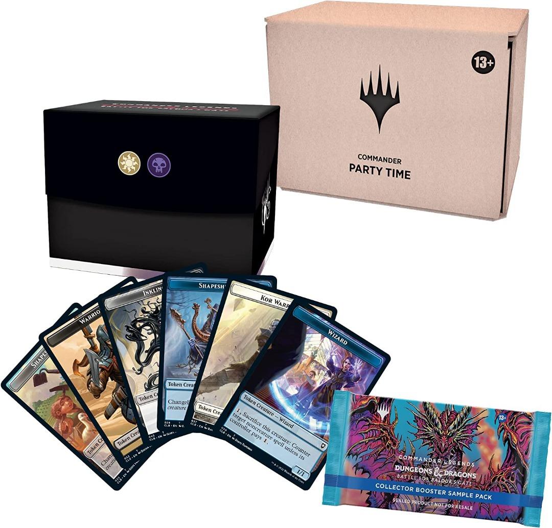 Party Time Commander Deck Commander Legend Baldur Gate Magic The Gathering MTG CLB, Hobbies