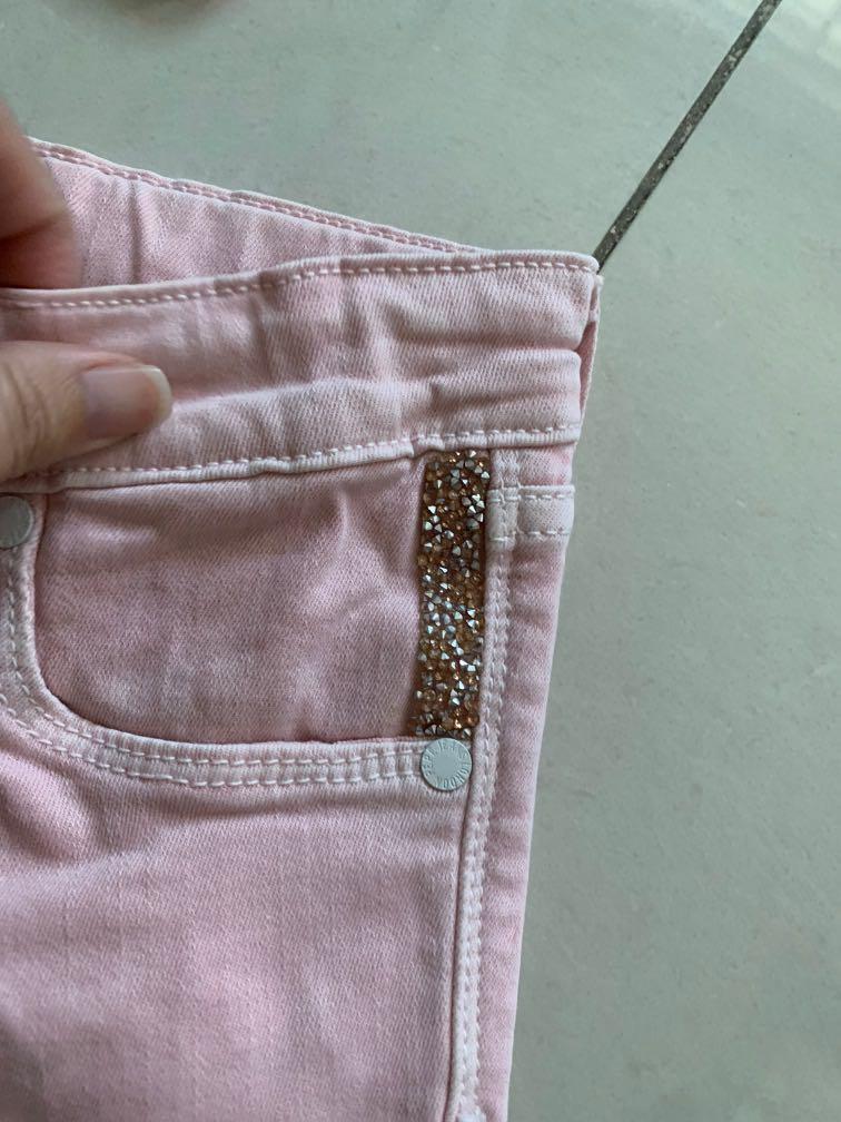 Pepe grama Pink glitter Jeans6yr, Babies & Kids, Babies & Kids Fashion