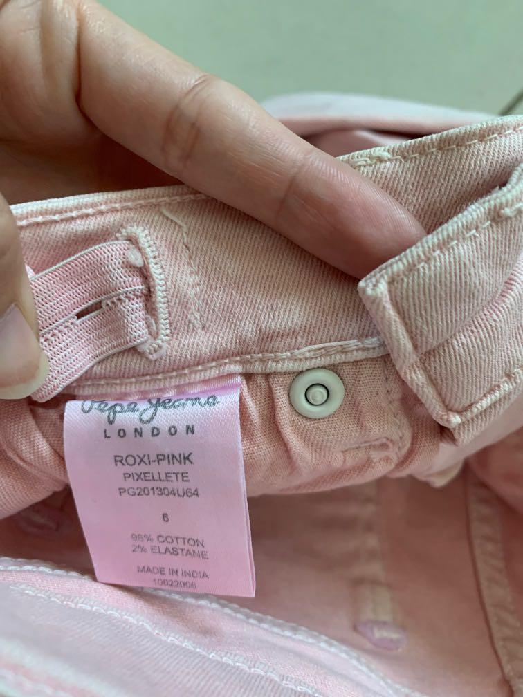 Pepe grama Pink glitter Jeans6yr, Babies & Kids, Babies & Kids Fashion