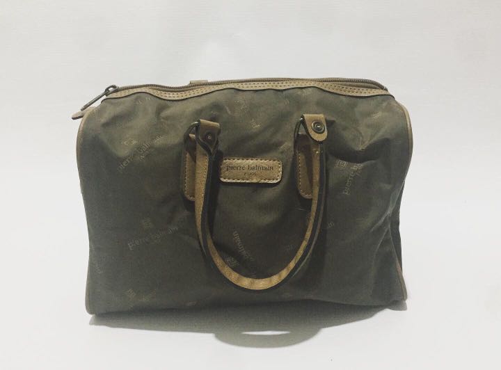 Pierre Balmain Mini Duffle Bag, Luxury, Bags & Wallets on Carousell