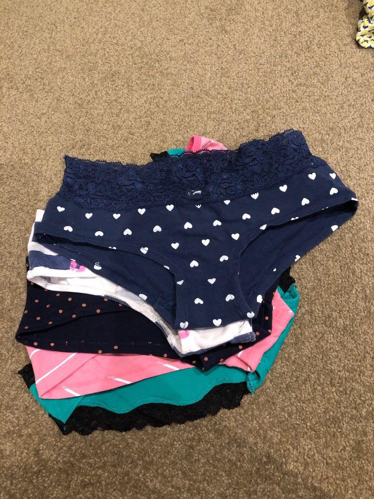 PINK by Victoria's Secret underwear bundle 6pcs XS-S panties teens