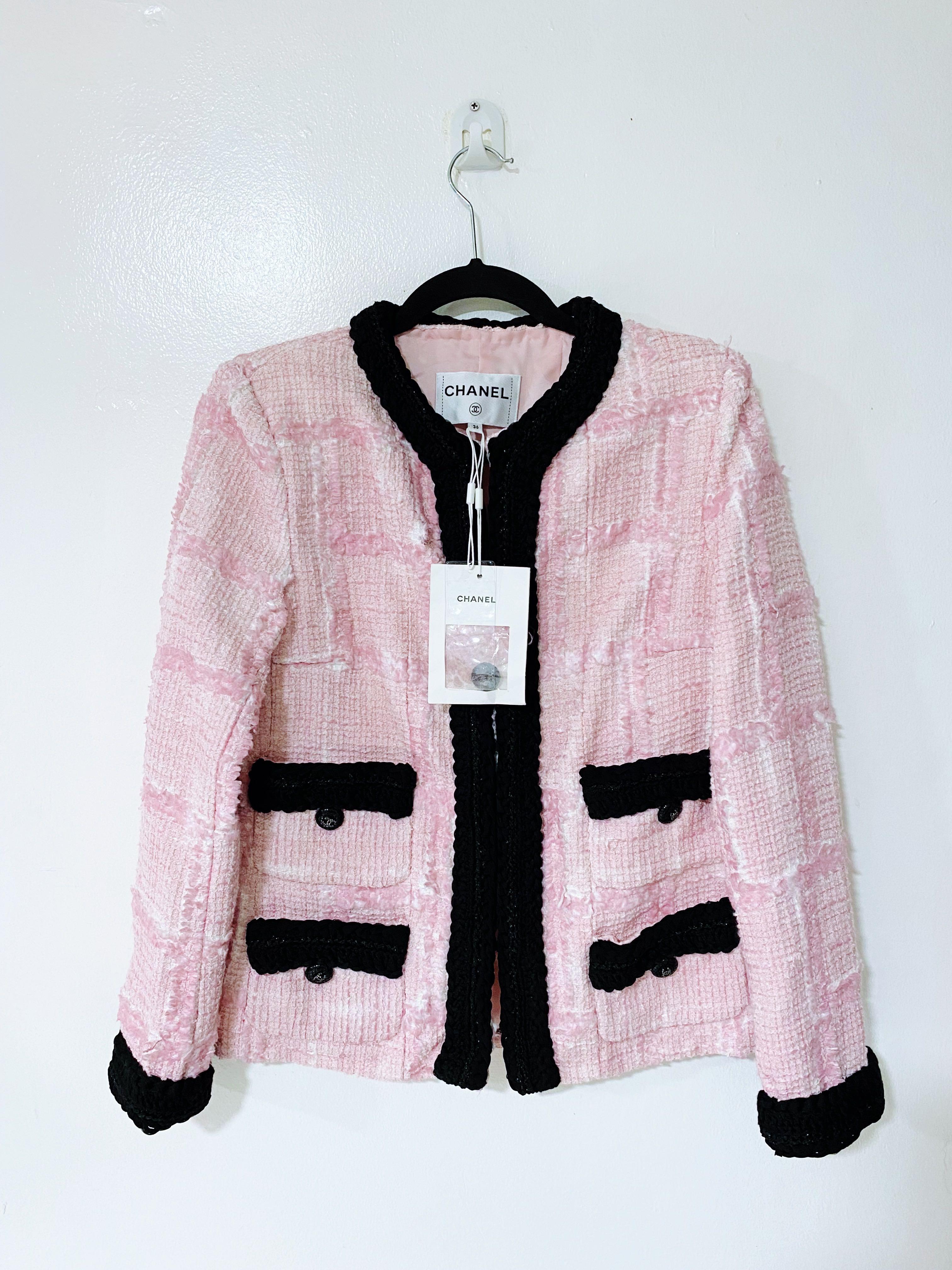 Tweed Jacket in Pink  Patou  Mytheresa