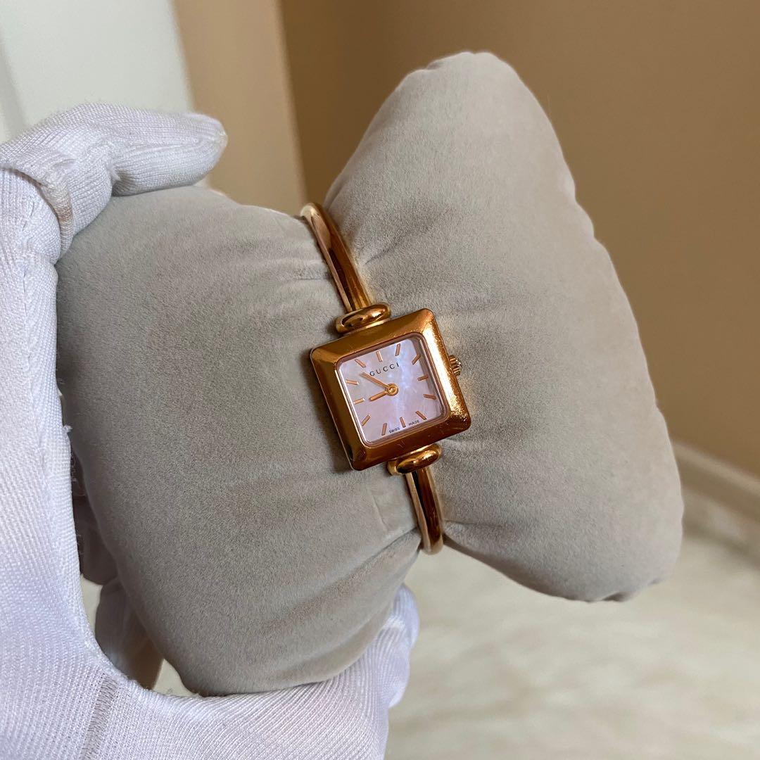 Gucci women's store watch square face