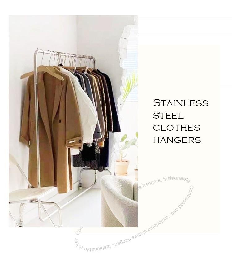 [Preorder] Glossy Gold Silver Clothes Hanging Rack, Furniture & Home ...