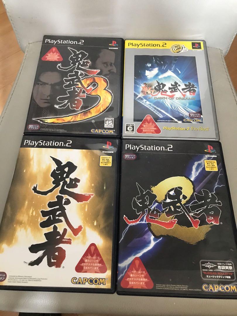 PS2 鬼武者全集, 電子遊戲, 電子遊戲, PlayStation - Carousell