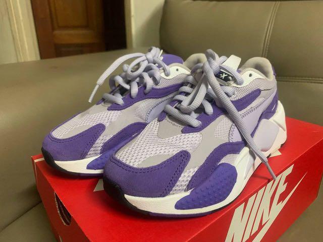 Puma white purple discount heather
