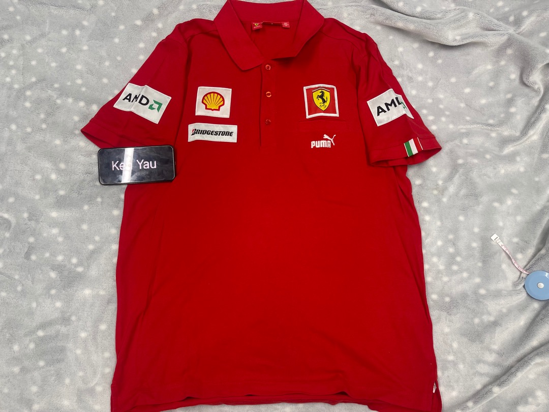 puma ferrari shirt polo